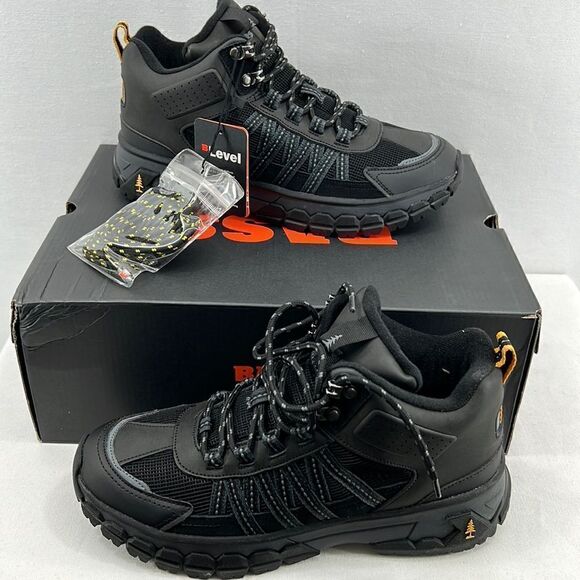 GH Bass Outdoor Peak Hiker 2 Mid Boot- Black- Size 9 - NIB - Picture 1 of 7